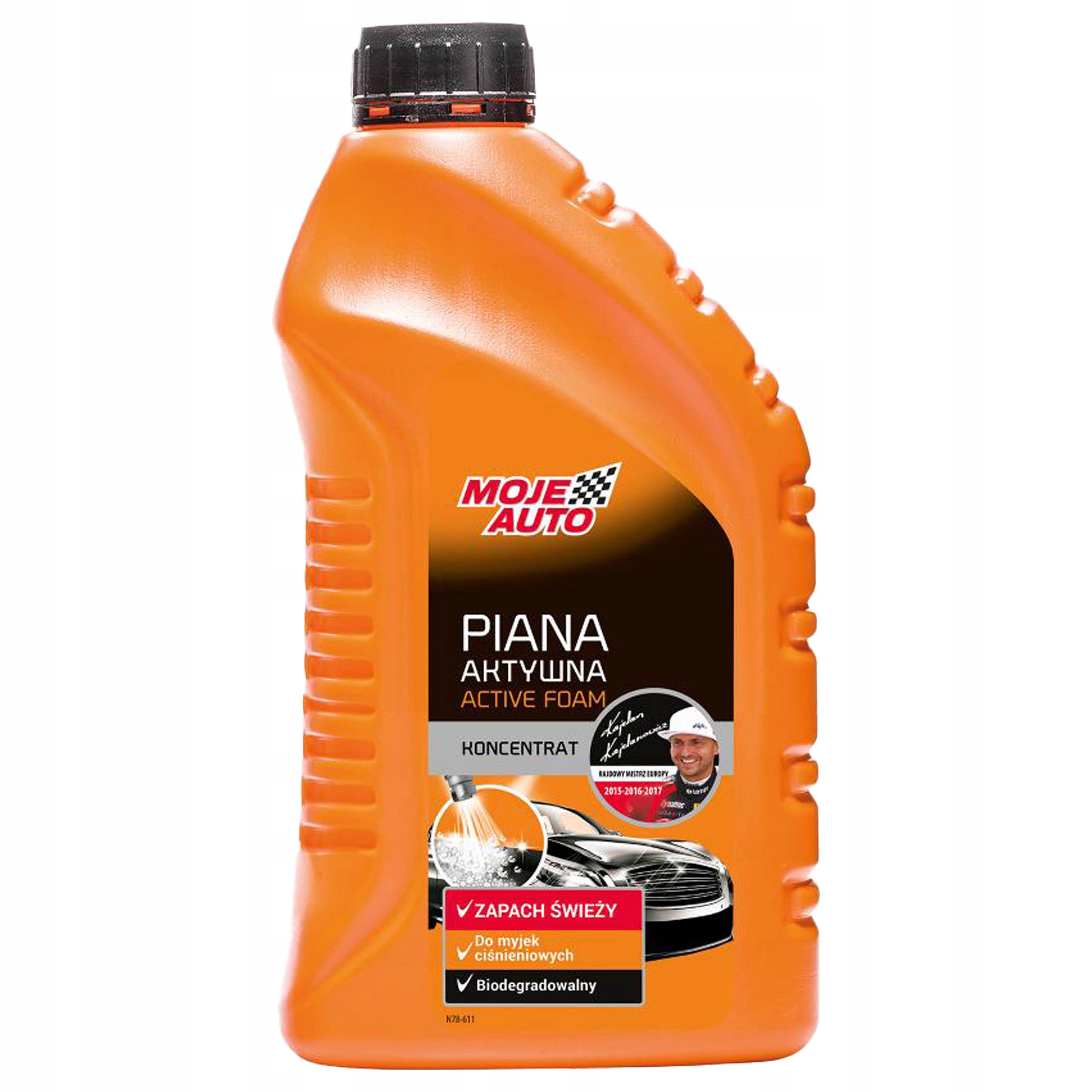 Pianka Aktywna Koncentrat 1L Moje Auto Do Myjek Ciśnieniowych