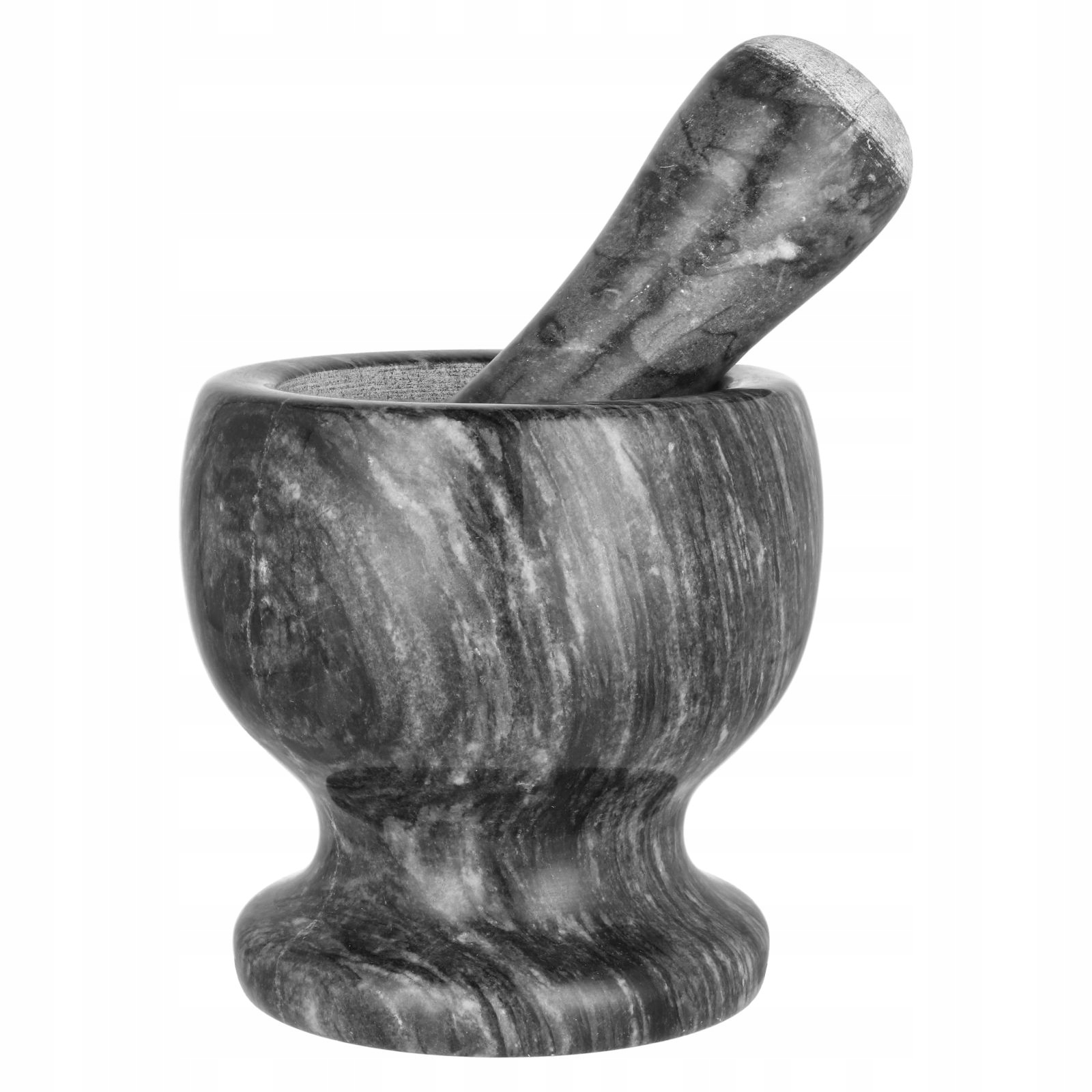 

Moździerz kuchenny kamienny czarny z tłuczkiem