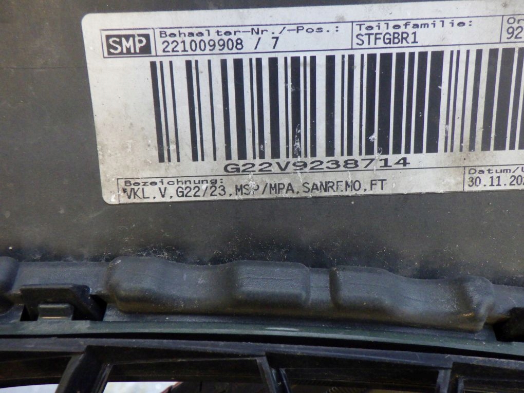 BMW 4 G22 G23 M PAKIET 20- frontstoßstange