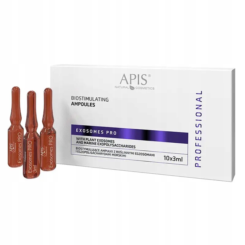 Apis Exosomes Pro Biostimulační ampule s rostlinnými exosomy a exopoly