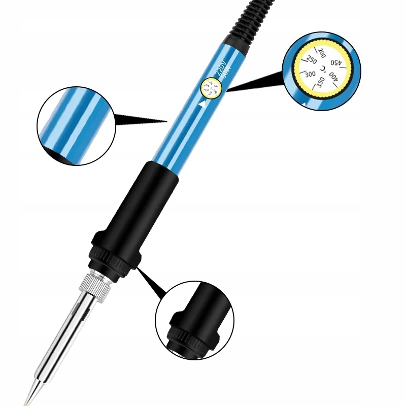 ZESTAW LUTOWNICA PRECYZYJNA 20 ELEMENTÓW ORGANIZER Moc 60 W