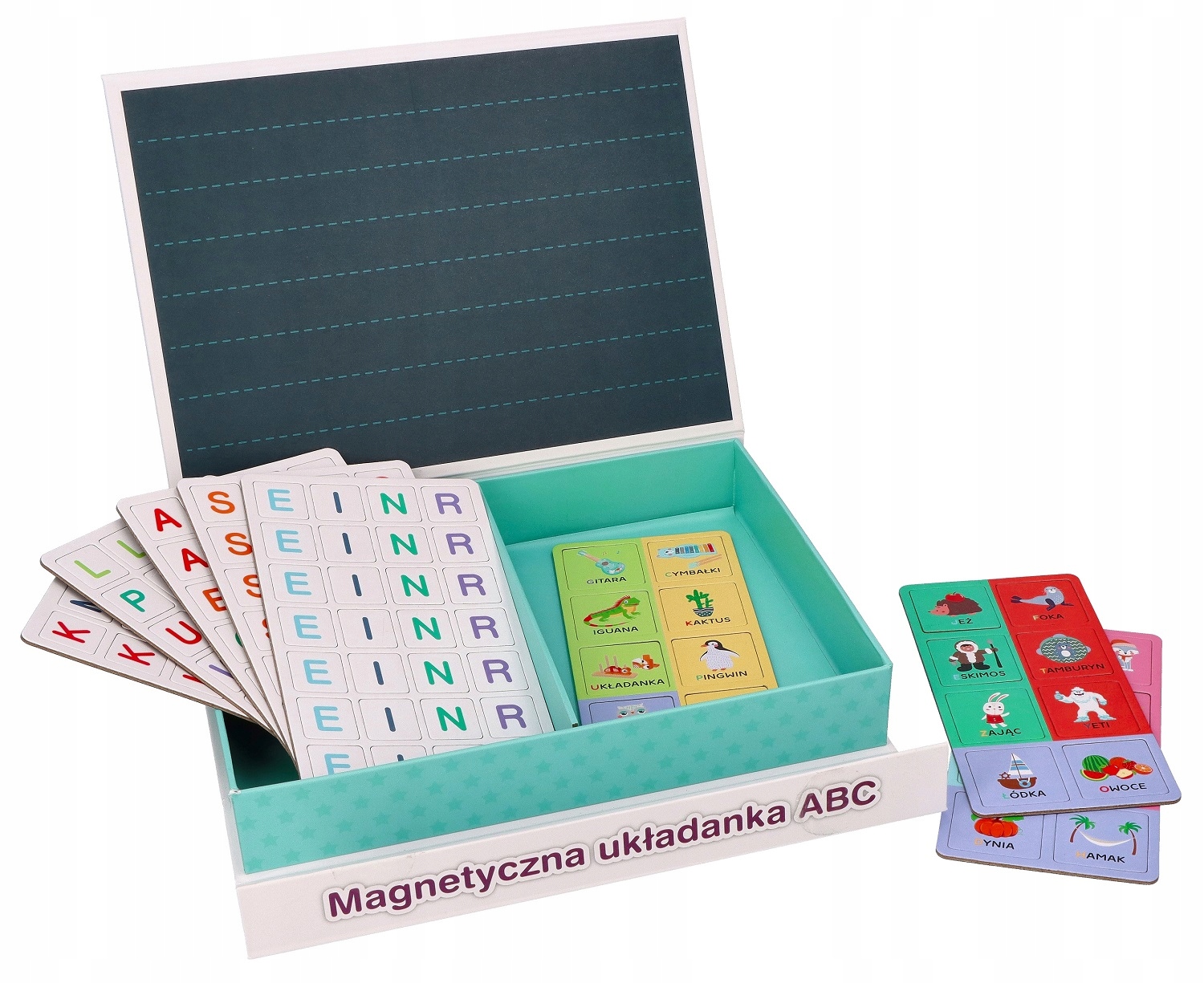 

Magnetyczna Tablica Nauka Alfabetu dla dzieci 152e