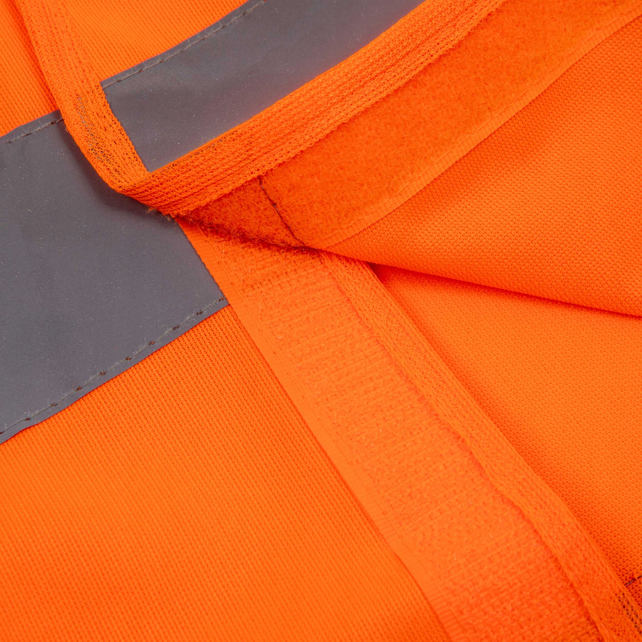 KAMIZELKA ODBLASKOWA POMARAŃCZOWA OSTRZEGAWCZA 3XL Model KAMIZELKA ODBLASKOWA VESTING