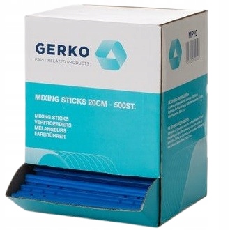 Gerko Mieszadła lakiernicze 500 sztuk patyczki do mieszania lakieru 24cm