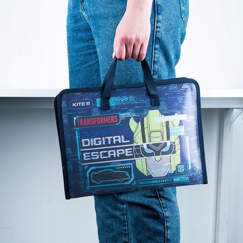 TECZKA SZKOLNA Z RĄCZKĄ GRUBA XL A4 TRANSFORMERS KITE Kod producenta TF22-202