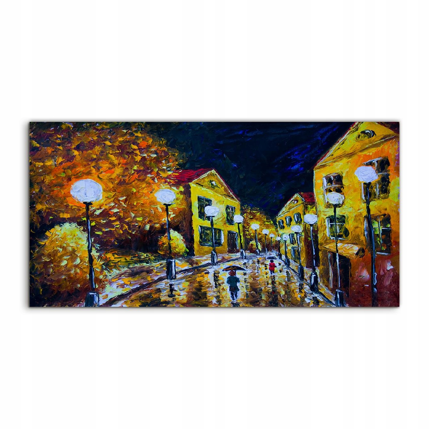 

Fotoobraz akryl 100x50 ścienny Noc Miasto Francja