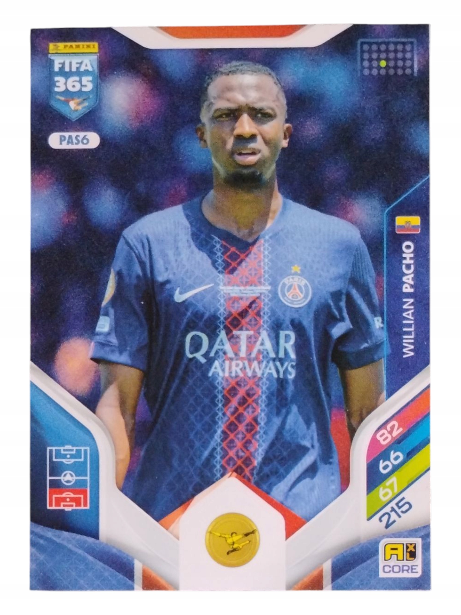 Panini Fifa 365 2026 Core Willian Pacho Psg PAS6