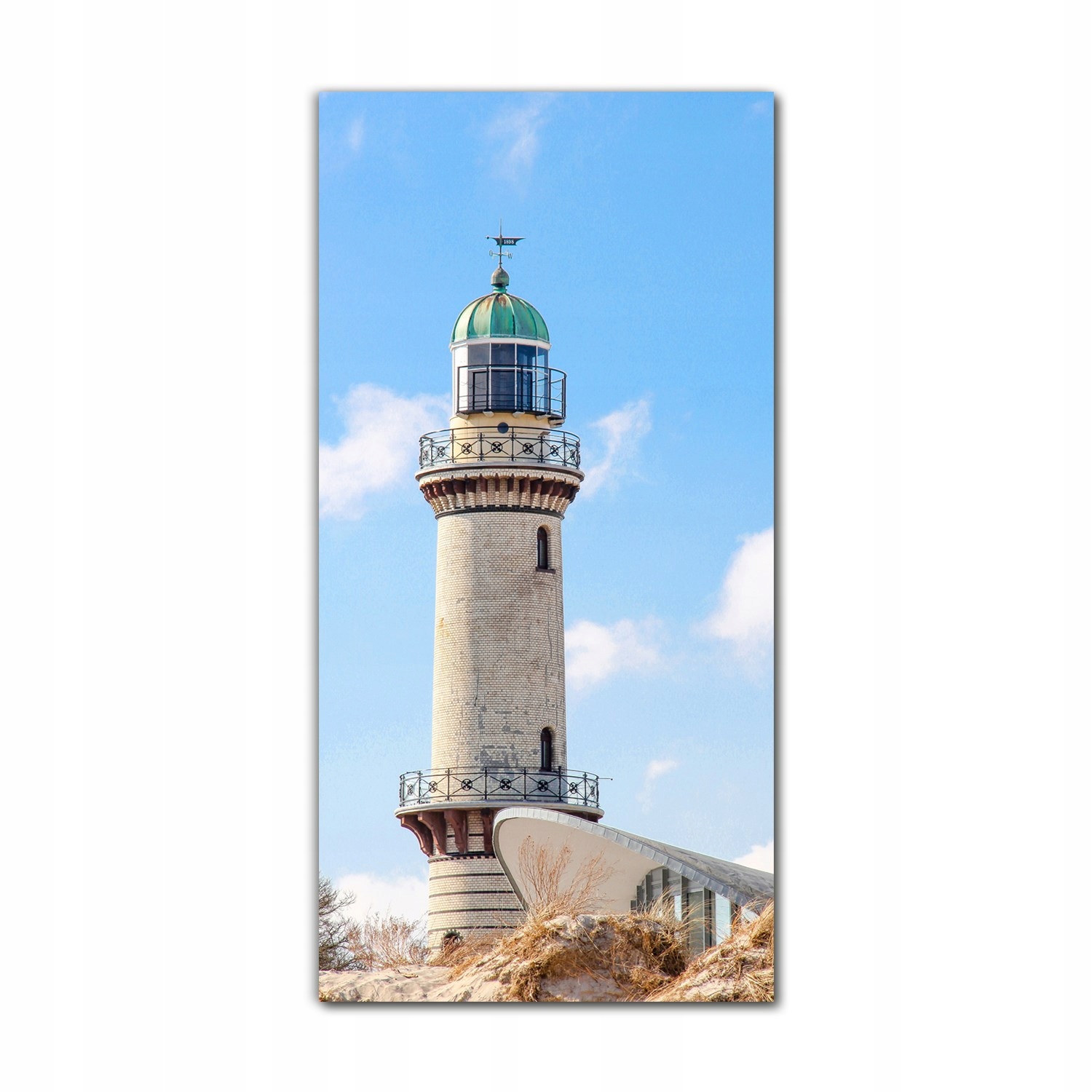 

Foto szklane na ścianę 70x140 Architektura plaża