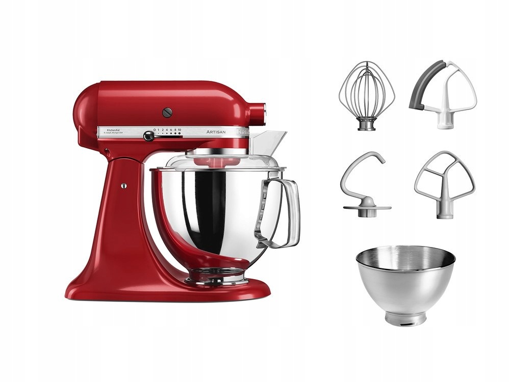 Robot KitchenAid Artisan 5KSM175PSEER červený