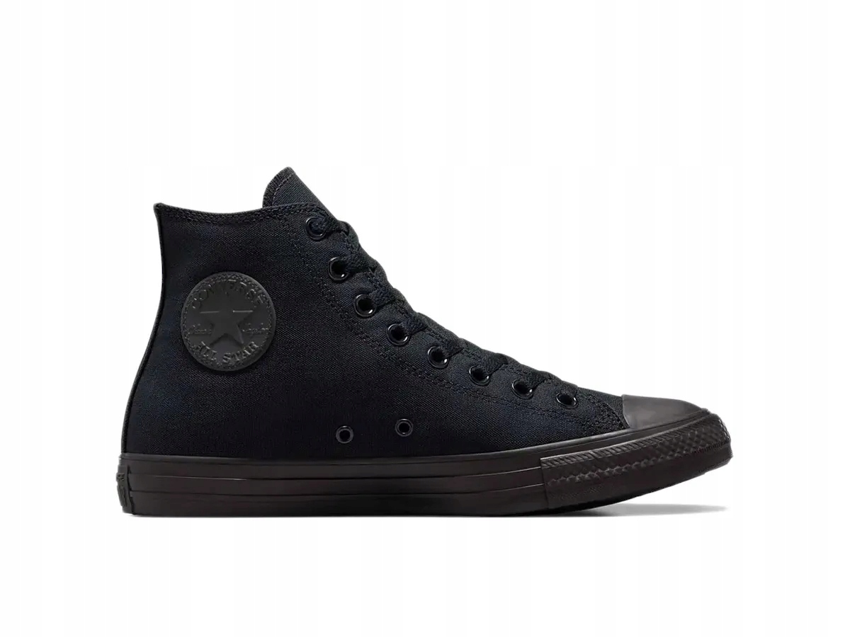 Converse Tenisky Černé Vysoké Šněrovací 37 Jld