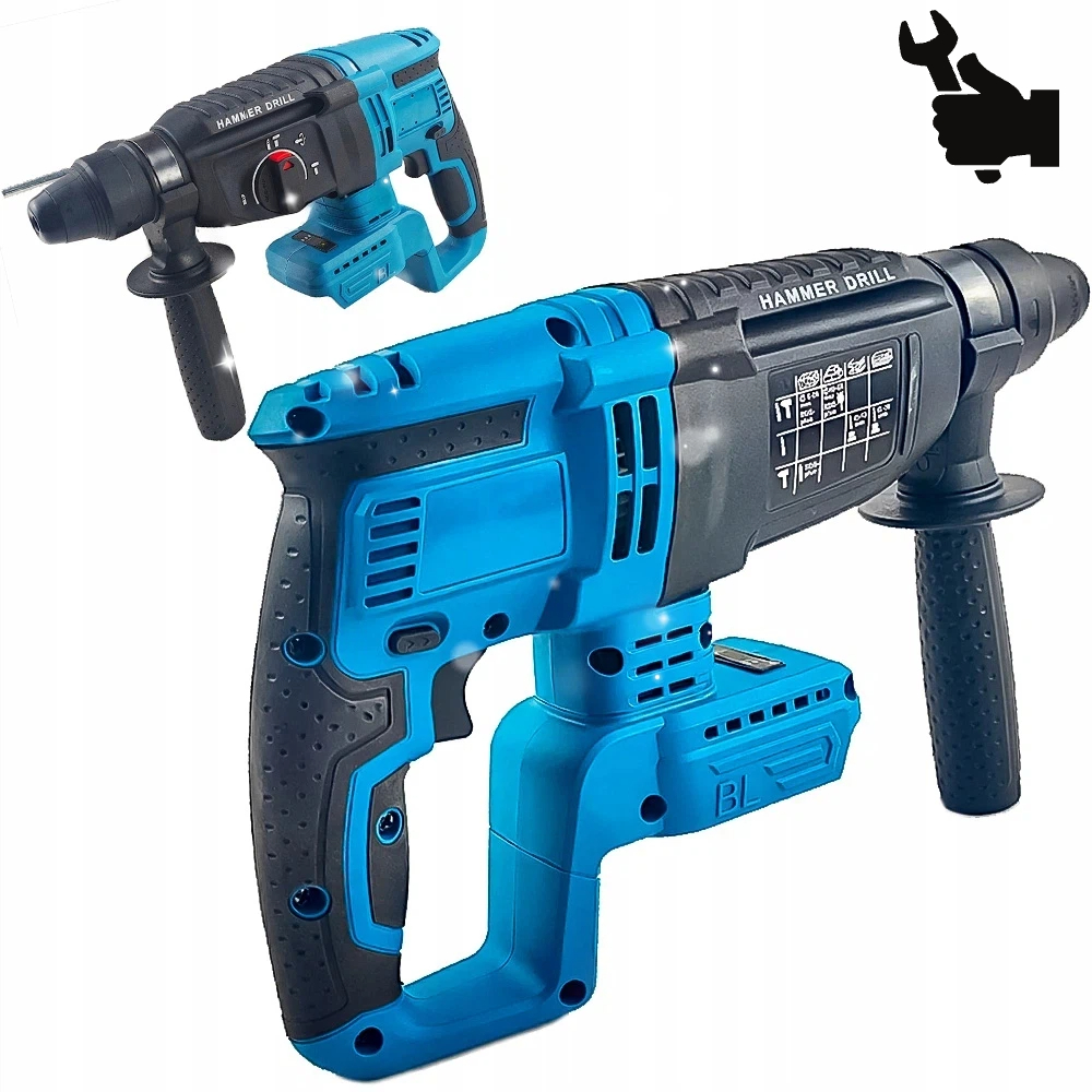 Mlotovrtačka 21V 26MM Sds Výkonná Bezproudová Zabezpečovací Kolo