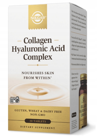 

Solgar Kwas Hialuronowy Hyaluronic Acid 120mg 30ta