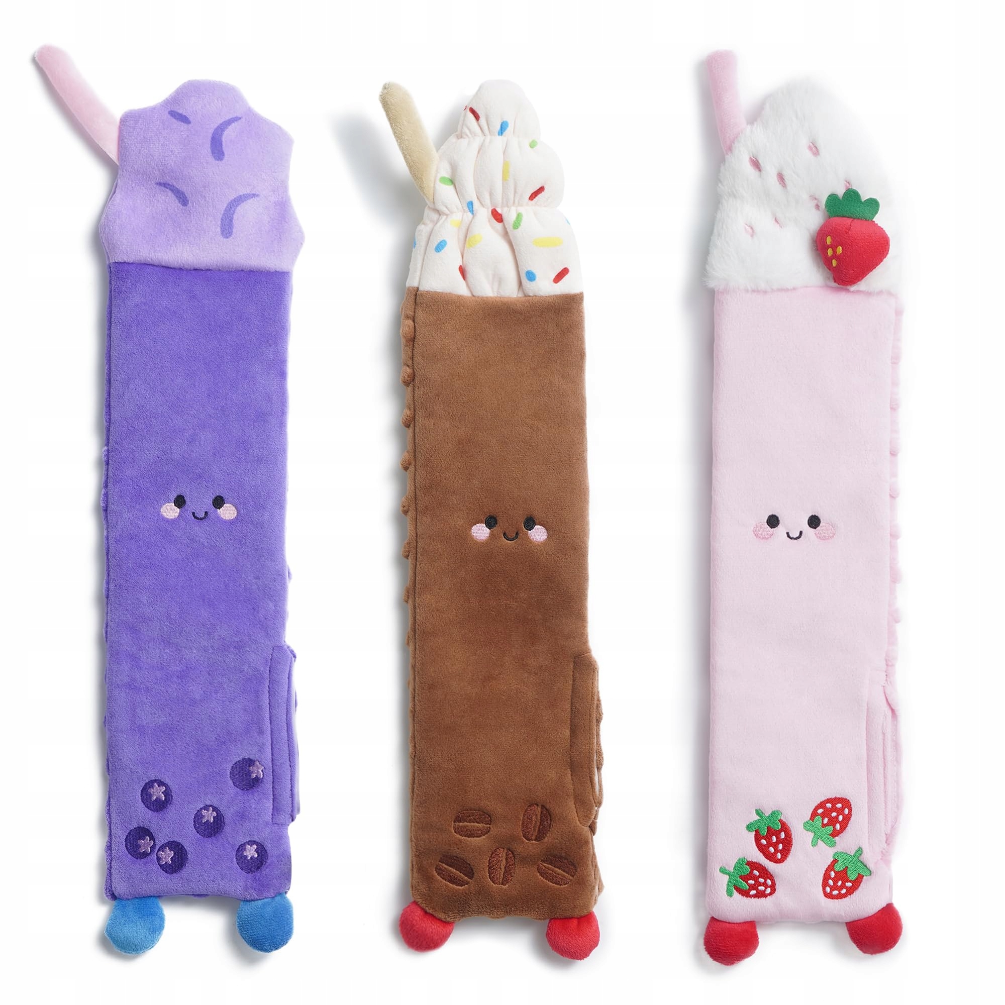 Levně Nocciola Hračky pro psy 3er-Pack Letní plyšové bez náplně pro psy