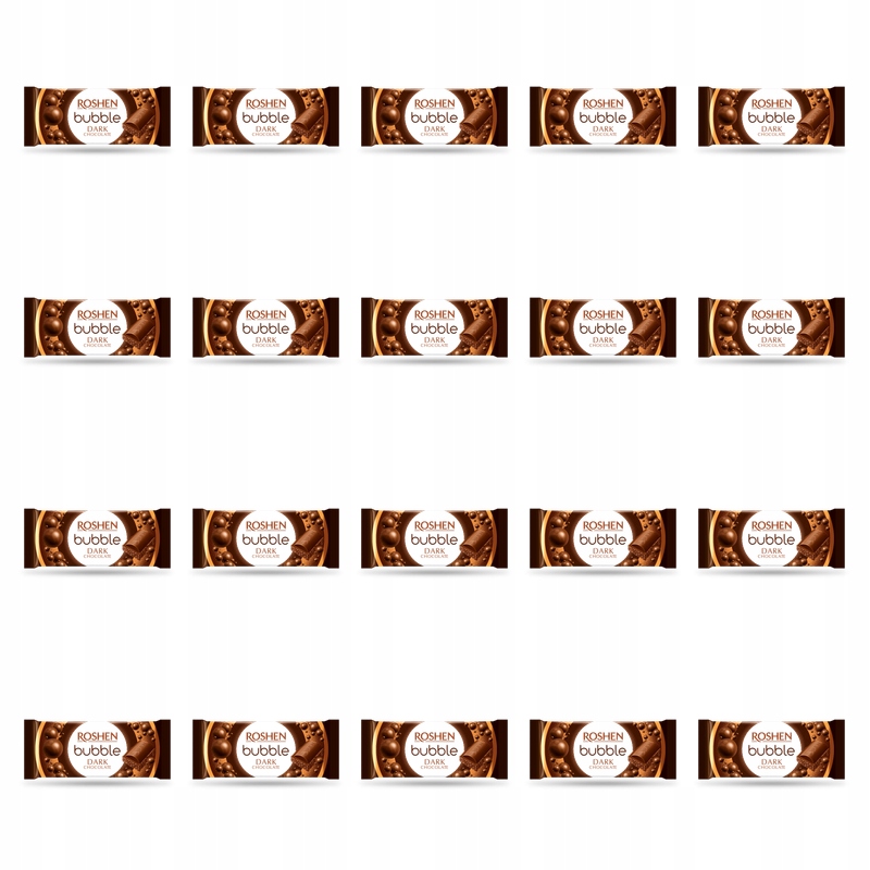 Czekolada Bąbelkowa Roshen extra gorzka 80 g X20