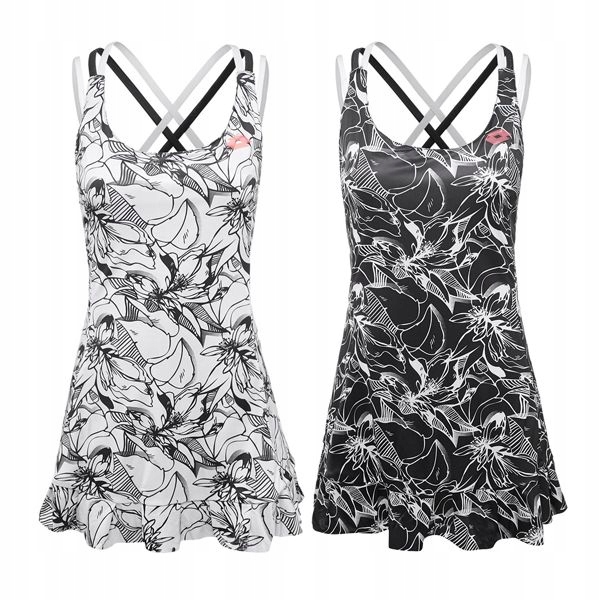 Dámské šaty Šaty Lotto , černobílé, Xs