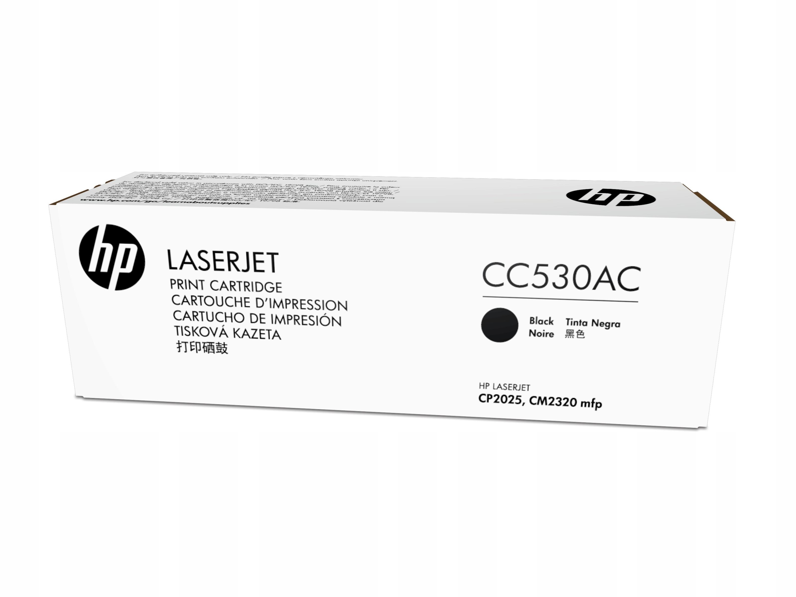 Toner Hp 304A Blk Contract Lj Toner Cartridge CC530AC čierny (čierny)
