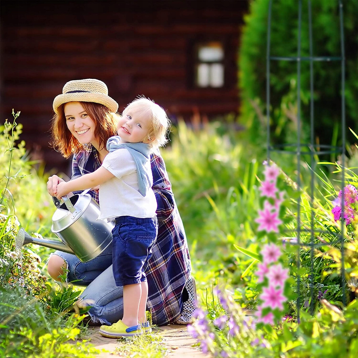 PERGOLA OGRODOWA KOLUMNOWA KOLUMNA SŁUP NA RÓŻE KWIATY pnące + KOTWY 190 cm Rodzaj łuk