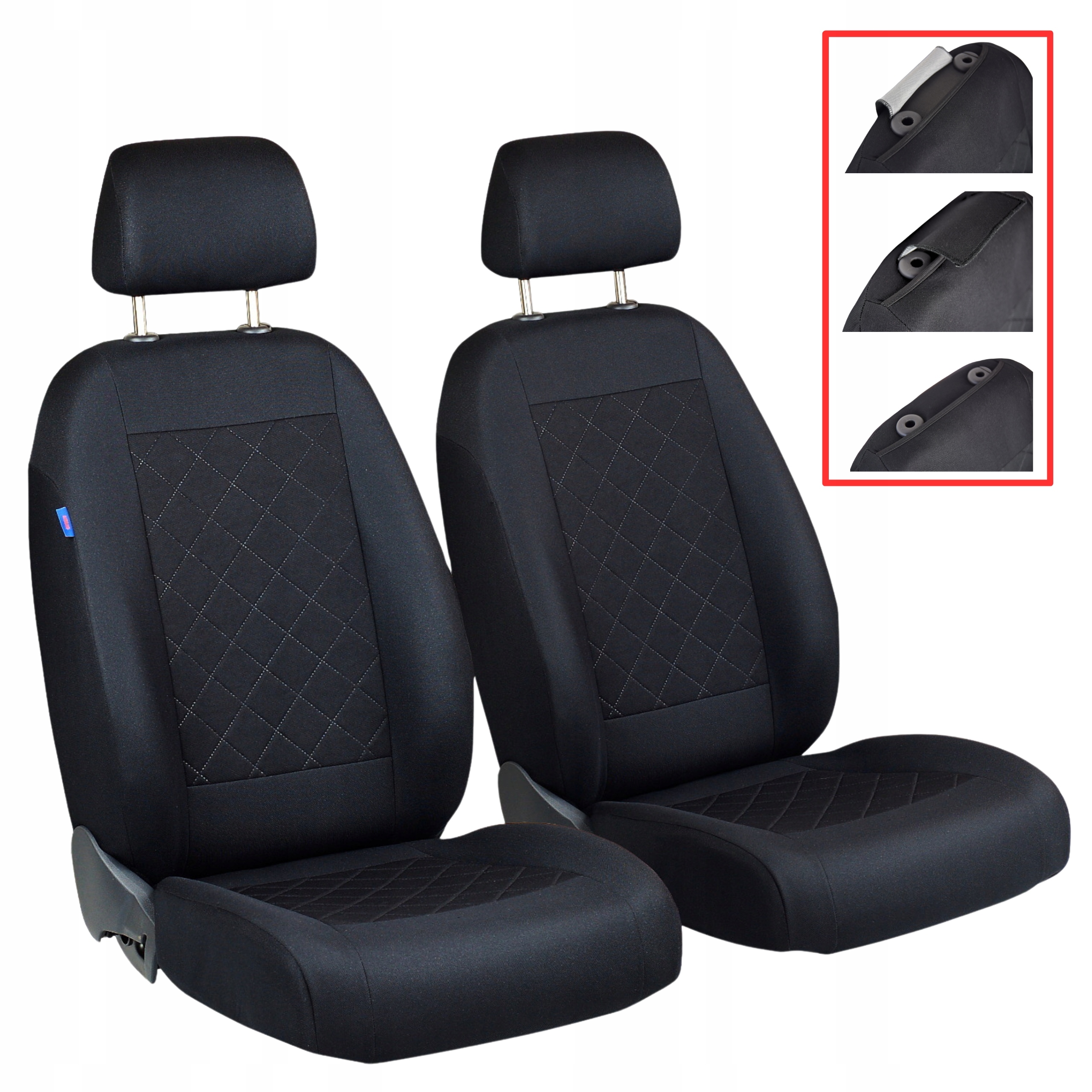 Pokrowce Samochodowe Przednie Uniwersalne Dopasowane Do Nissan Qashqai