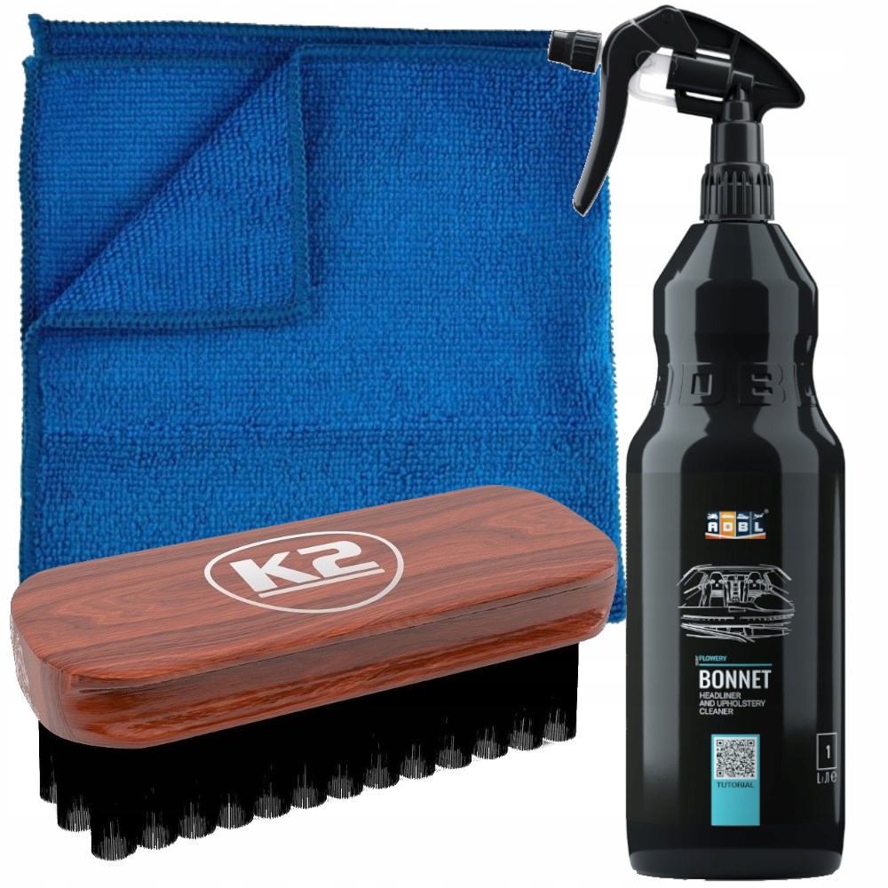 Adbl Bonnet 1L Szczotka Do Prania Czyszczenia Mycia Tapicerki Siedzeń