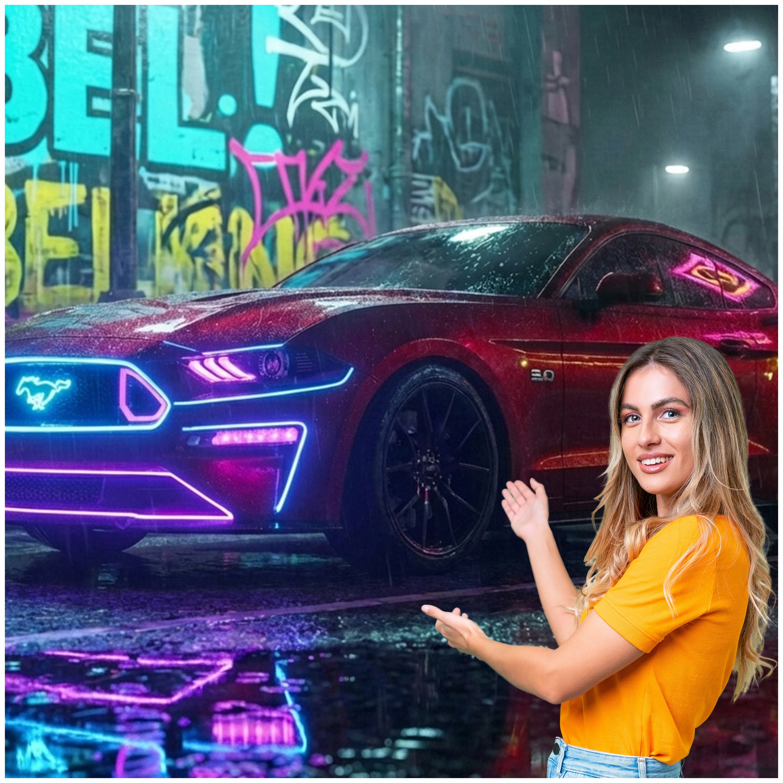 3D fototapeta pre mládež Auto Motocykel 392x260 DMSM53F