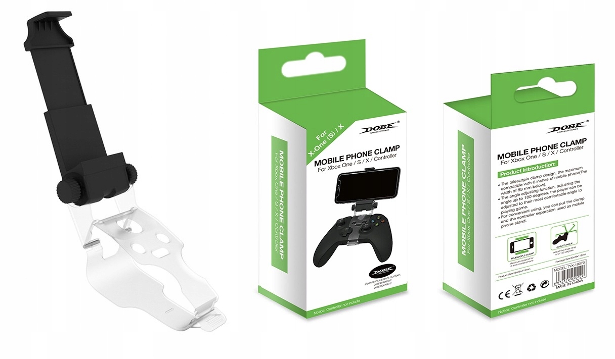 Uchwyt Telefonu SMART CLIP do PADA Xbox One S Marka Dobe