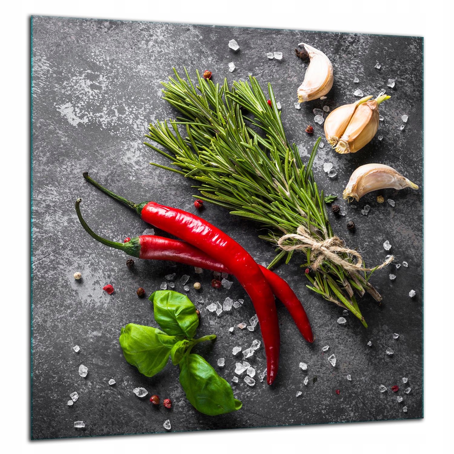 

Szklana Płyta Ochronna Panel Klej 60x65 Chilli