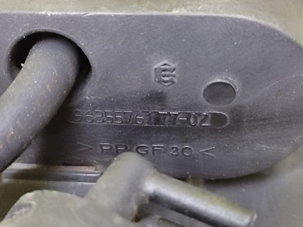 PEUGEOT 407 tank vacual 9635576177