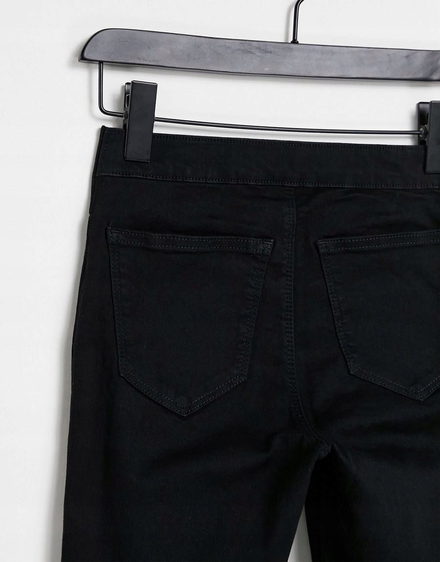 SPODNIE CIĄŻOWE CZARNE JEANSOWE BAWEŁNA 28/30 1ADR Rozmiar 28