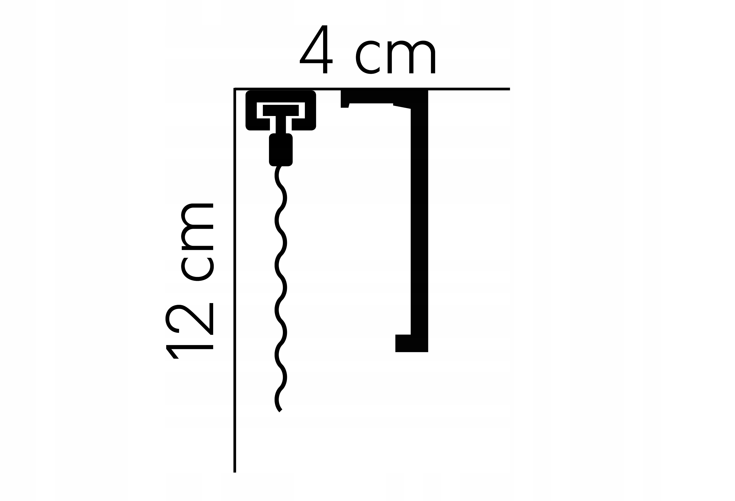LISTWA MASKUJĄCA Karnisz LED QL035 osłona karnisza Marka Mardom decor