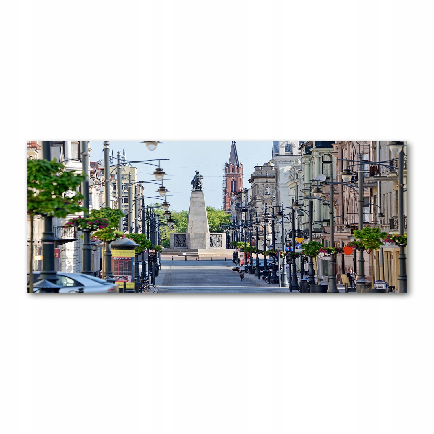 

Foto obraz na szkle akrylowym Łódź Polska 125x50cm