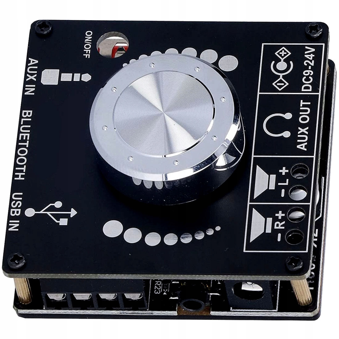 NAGŁOŚNIENIE 4 GŁOŚNIKI JBL 165MM DO SALONU POKOJU TARASU USB AUX BLUETOOTH Minimalna głębokość otworu montażowego 6 cm