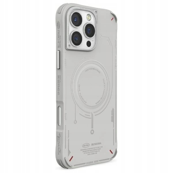 Skinarma etui Mecha iPhone 16 Pro Max 6.9" Magnetic Charging jasno sza