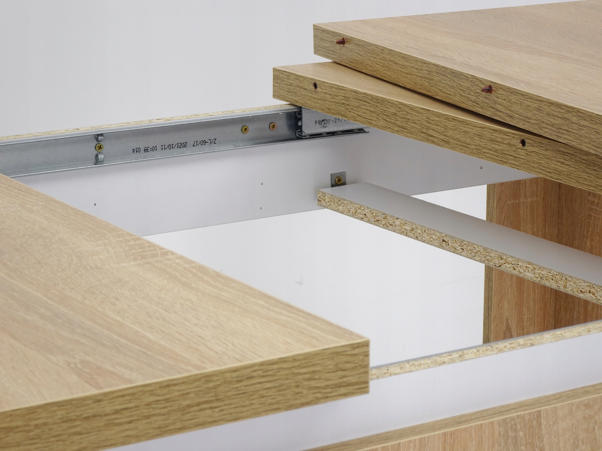 4 SKANDYNAWSKIE krzesła i STÓŁ ARTISAN 80x120/160 Grubość blatu 3.2 cm