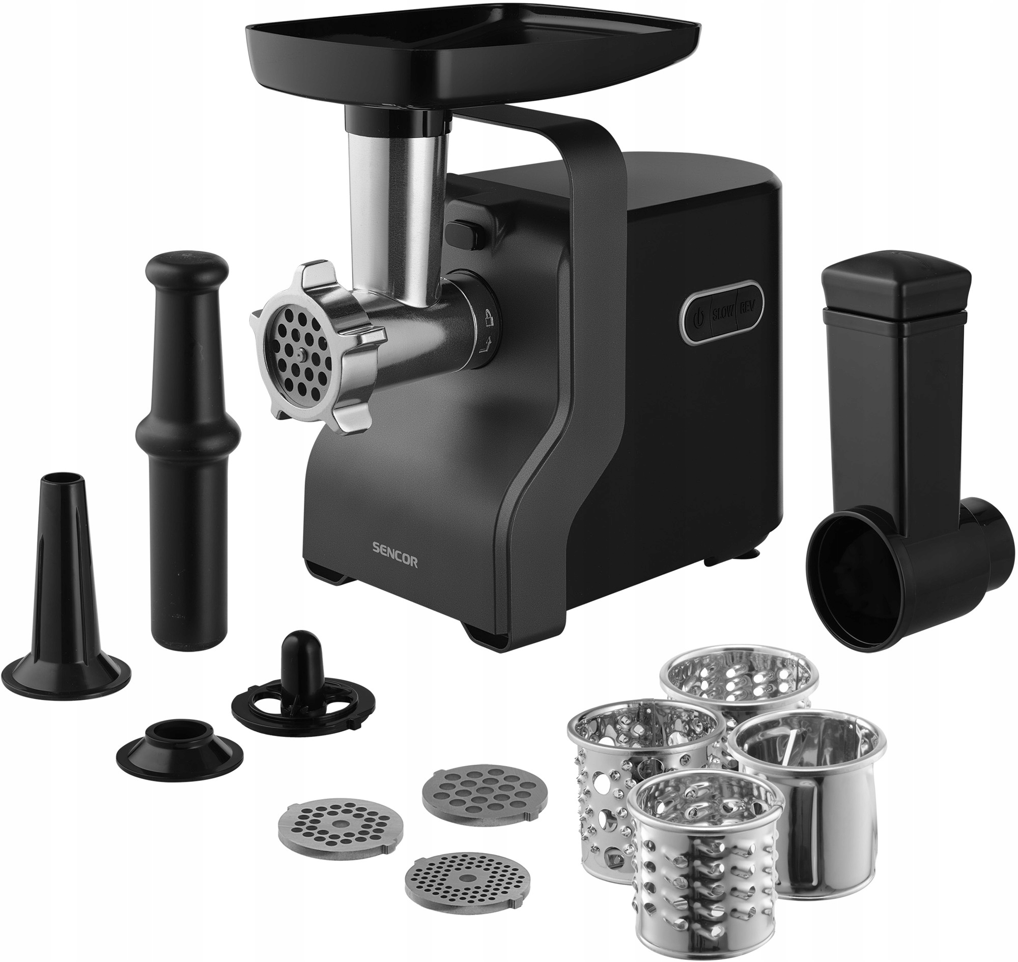 Maszynka do mielenia mięsa elektryczna Sencor SMG5400BK czarna 2100W