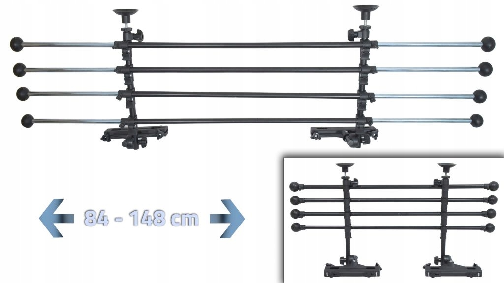 Kratka bagażnika Flexi Waga produktu z opakowaniem jednostkowym 4.87 kg
