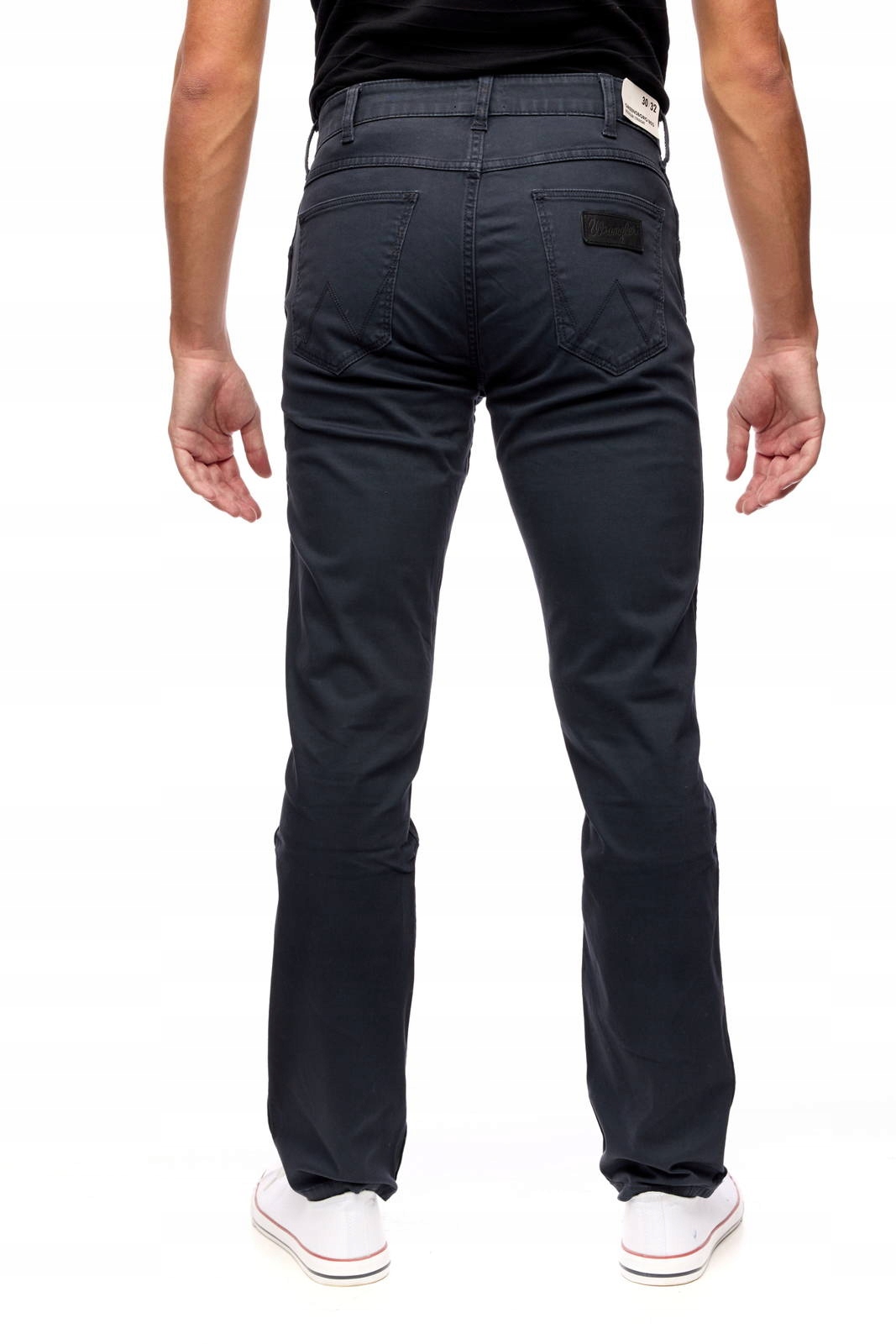 Męskie spodnie proste Wrangler Greensboro Dark Navy W15Q71XAE 36/32