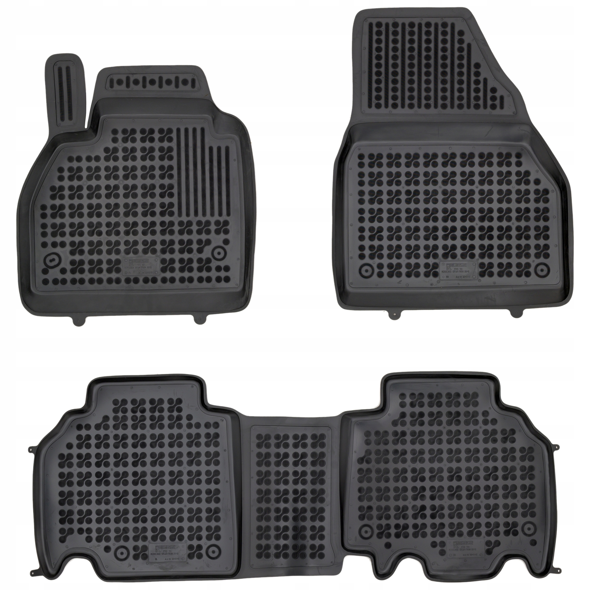 Gumové koberce Mercedes Citan I (W415) 2012-2021
