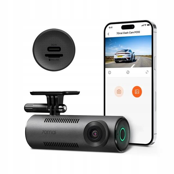 70MAI Dash Cam M310 kamera pre záznam jázd MidriveM310