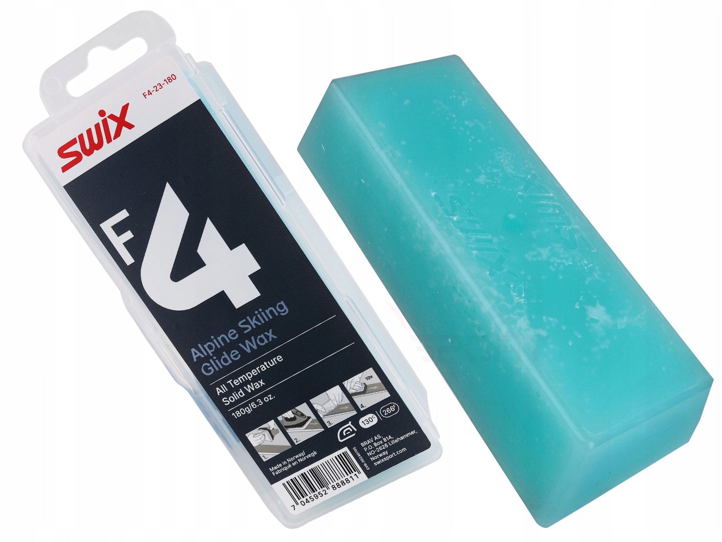 Smar do nart i snowboardów Swix F4 kostka 180g