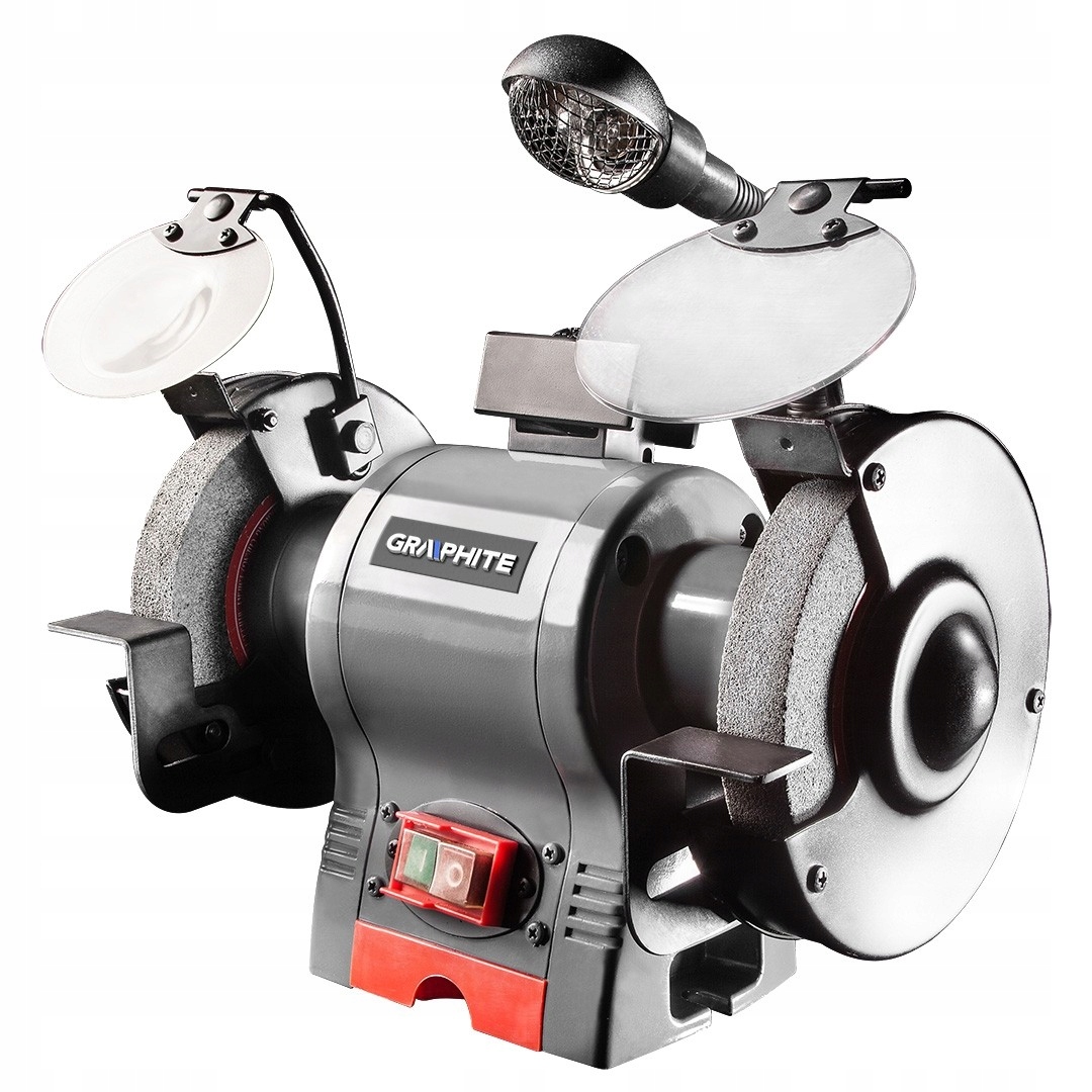 SZLIFIERKA STOŁOWA 150MM 370W KAMIENIOWA GRAPHITE Typ podwójna