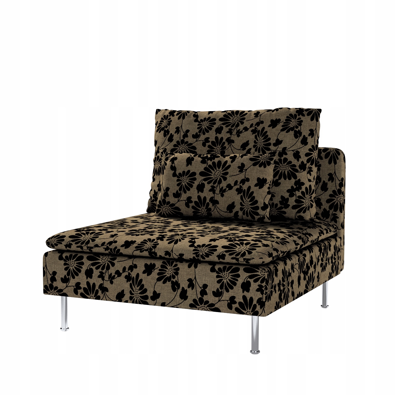 Dekoria Obal na modul Söderhamn pre 1 osobu Ikea sivý