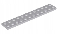 

Lego 2445 plytka 2x12 j.szary Lbg 1 szt Nowy
