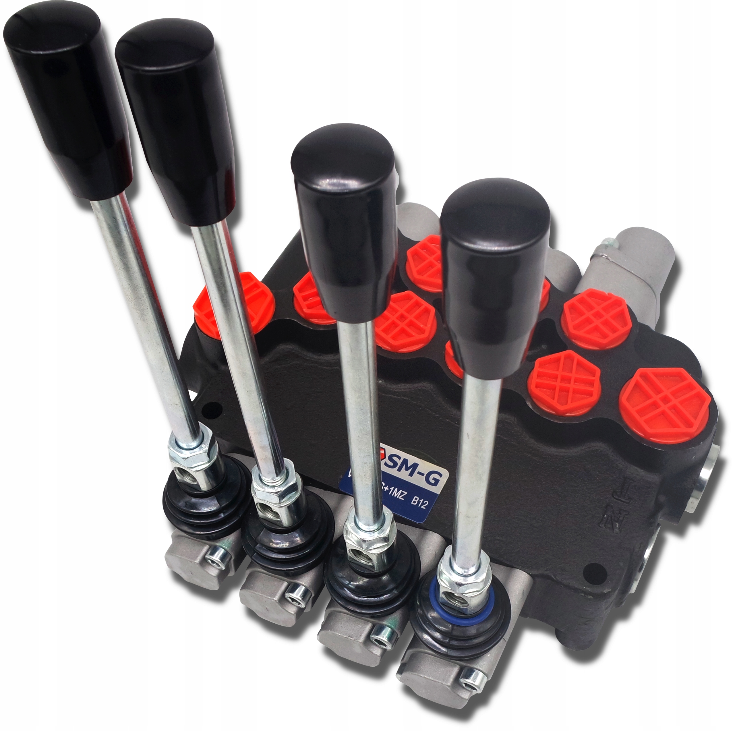 ROZDZIELACZ HYDRAULICZNY ZATRZASK SILNIKOWY 4S 80L Numer katalogowy części V-F80-4S+1MZ