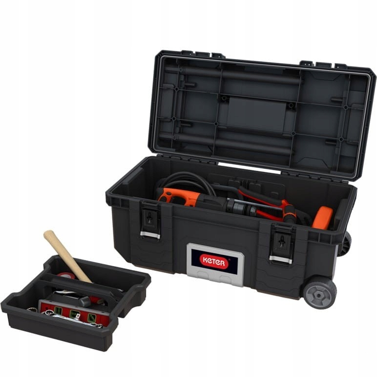 KETER RIGID ЯЩИК ДЛЯ ИНСТРУМЕНТОВ CART С КОЛЕСАМИ