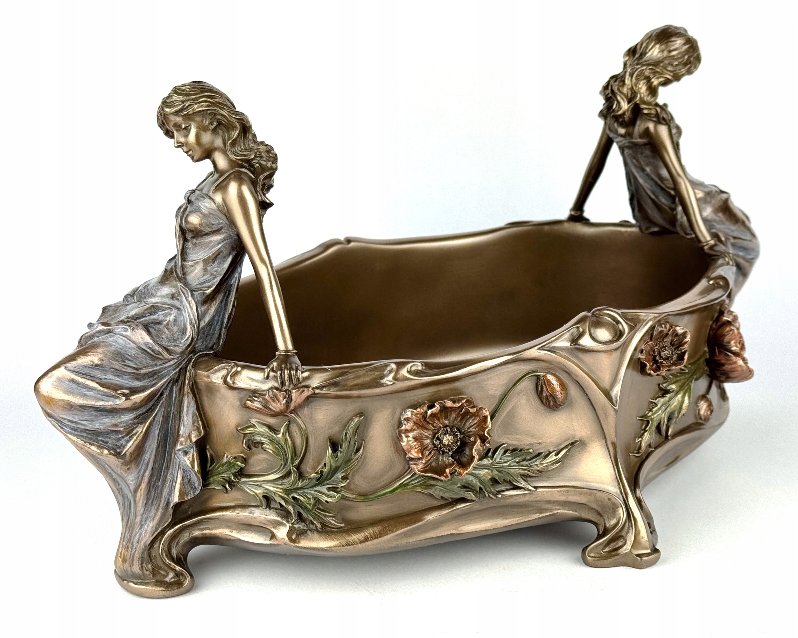 ŚLICZNA PATERA KOBIETY Z KWIATAMI veronese na PREZENT