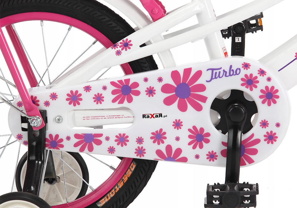 Polski Rower 16cali Daisy dla dziewczynki Rozmiar koła (