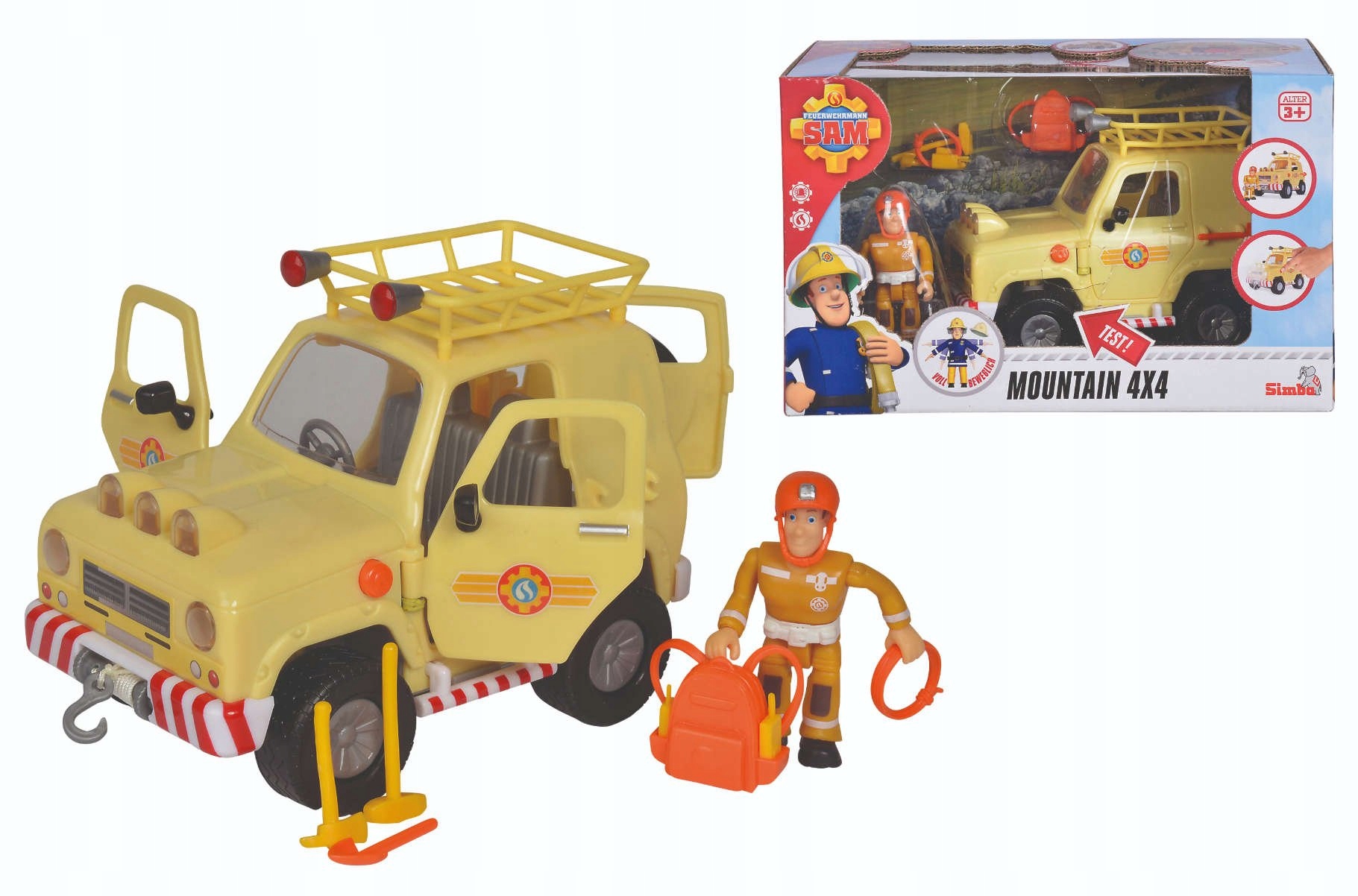 

Simba Strażak Sam Jeep ratunkowy 4x4 9251088