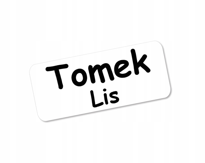 

Metki Naklejki Na Ubranie Imienniki GuguBay Stick