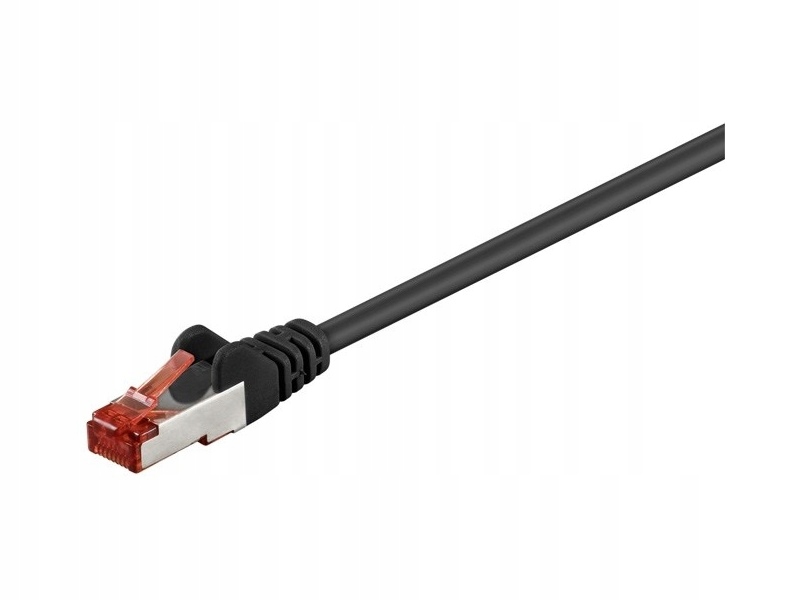 Goobay CAT 6-750 LC SSTP PIMF 7.5m kabel sieciowy 7,5 m Czarny