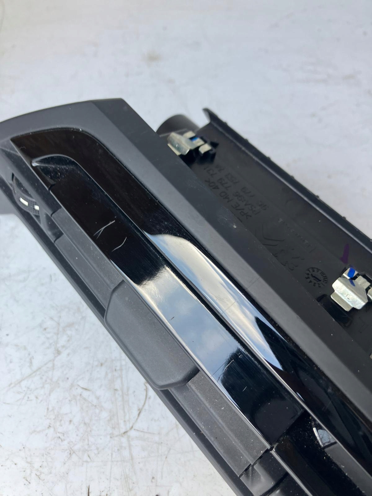 grid air conditioning devices central CITROEN C4 PICASSO II BLACK PIANO